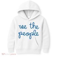 We The People Nicolle Wallace Blue Imprint Kids Hoodie thumb 0