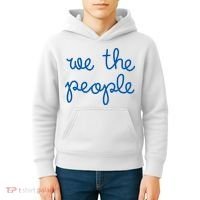 We The People Nicolle Wallace Blue Imprint Kids Hoodie thumb 4