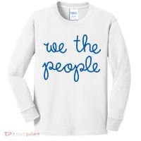 We The People Nicolle Wallace Blue Imprint Kids Long Sleeve Shirt thumb 0