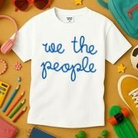 We The People Nicolle Wallace Blue Imprint Kids T-Shirt thumb 3