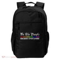 We The People Means Everyone LGBT Pride Month Backpack thumb 0