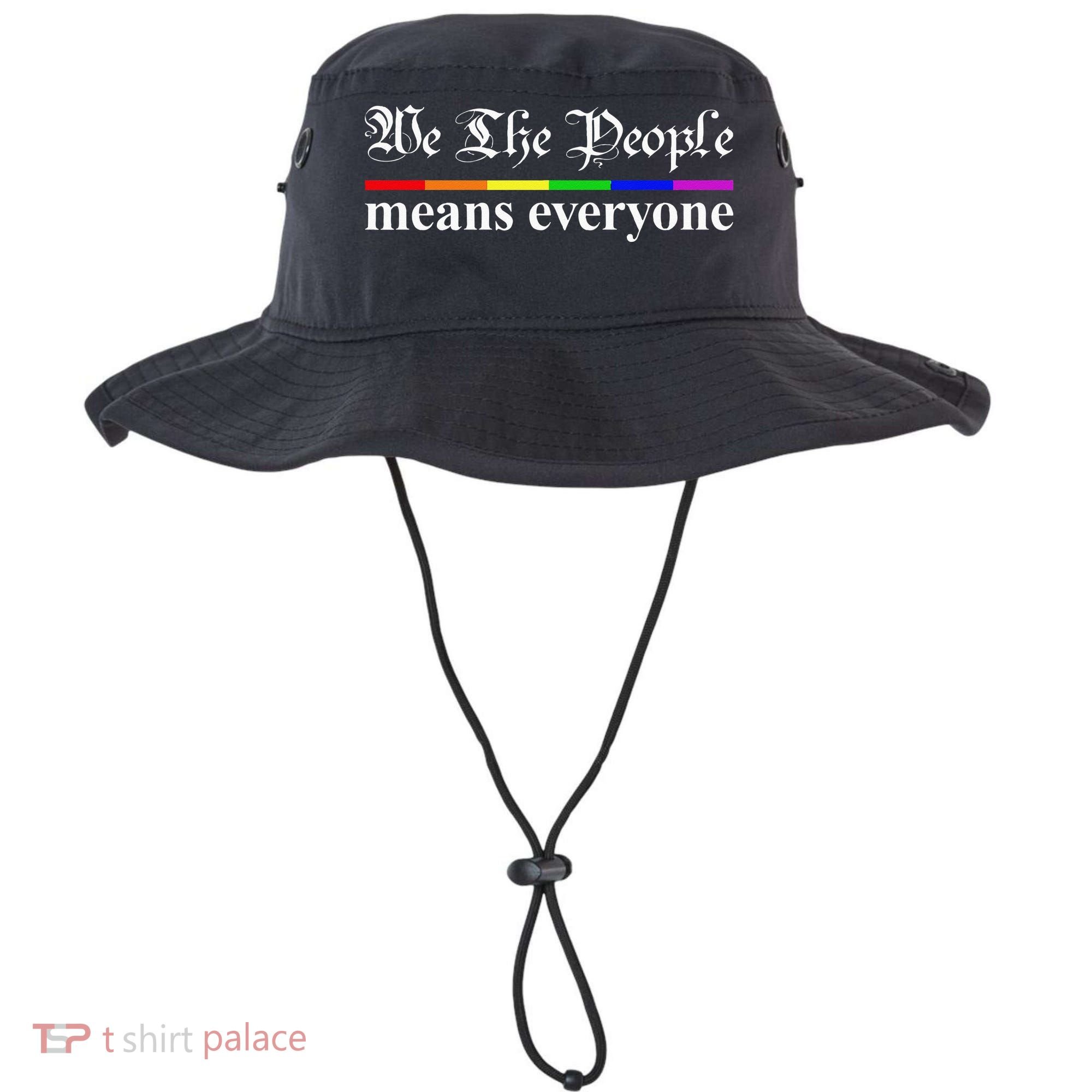 We The People Means Everyone LGBT Pride Month Bucket Hat