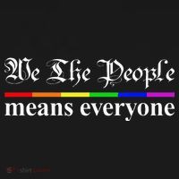 We The People Means Everyone LGBT Pride Month Coaster thumb 2