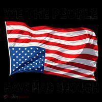 We The People Have Had Enough Upside Down USA Flag Coffee Mug thumb 5