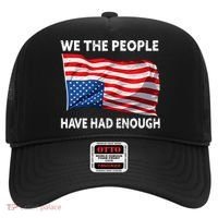 We The People Have Had Enough Upside Down USA Flag Hat thumb 0