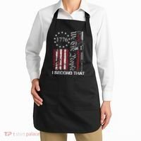We The People I Second That 2nd Amendment US Flag Apron thumb 2