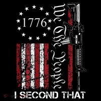 We The People I Second That 2nd Amendment US Flag Bucket Hat thumb 4