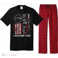We The People I Second That 2nd Amendment US Flag Pajama Set thumb 0