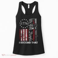 We The People I Second That 2nd Amendment US Flag Women's Tank Top thumb 0
