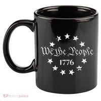 We The People Shirt 1776 Betsy Ross Flag Independence Day 11oz C Handle Ceramic Mug thumb 2