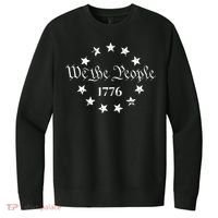 We The People Shirt 1776 Betsy Ross Flag Independence Day V.I.T. Fleece Crew Sweatshirt thumb 0