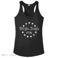 We The People Shirt 1776 Betsy Ross Flag Independence Day Ladies PosiCharge Competitor Racerback Tank thumb 0