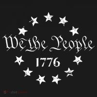 We The People Shirt 1776 Betsy Ross Flag Independence Day Ladies PosiCharge Competitor Racerback Tank thumb 2