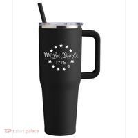 We The People Shirt 1776 Betsy Ross Flag Independence Day 40oz Vacuum Insulated Stainless Steel Travel Tumbler thumb 0