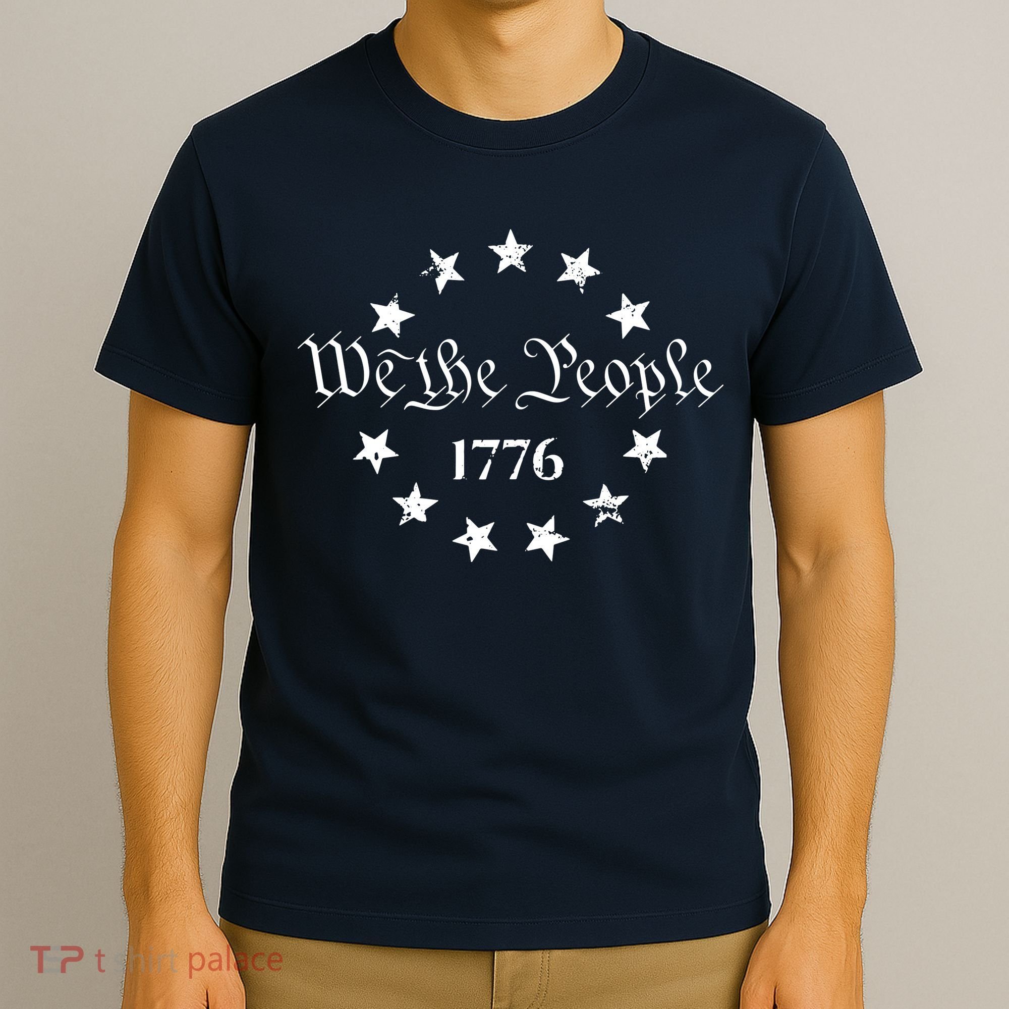 We The People Shirt 1776 Betsy Ross Flag Independence Day T-Shirt