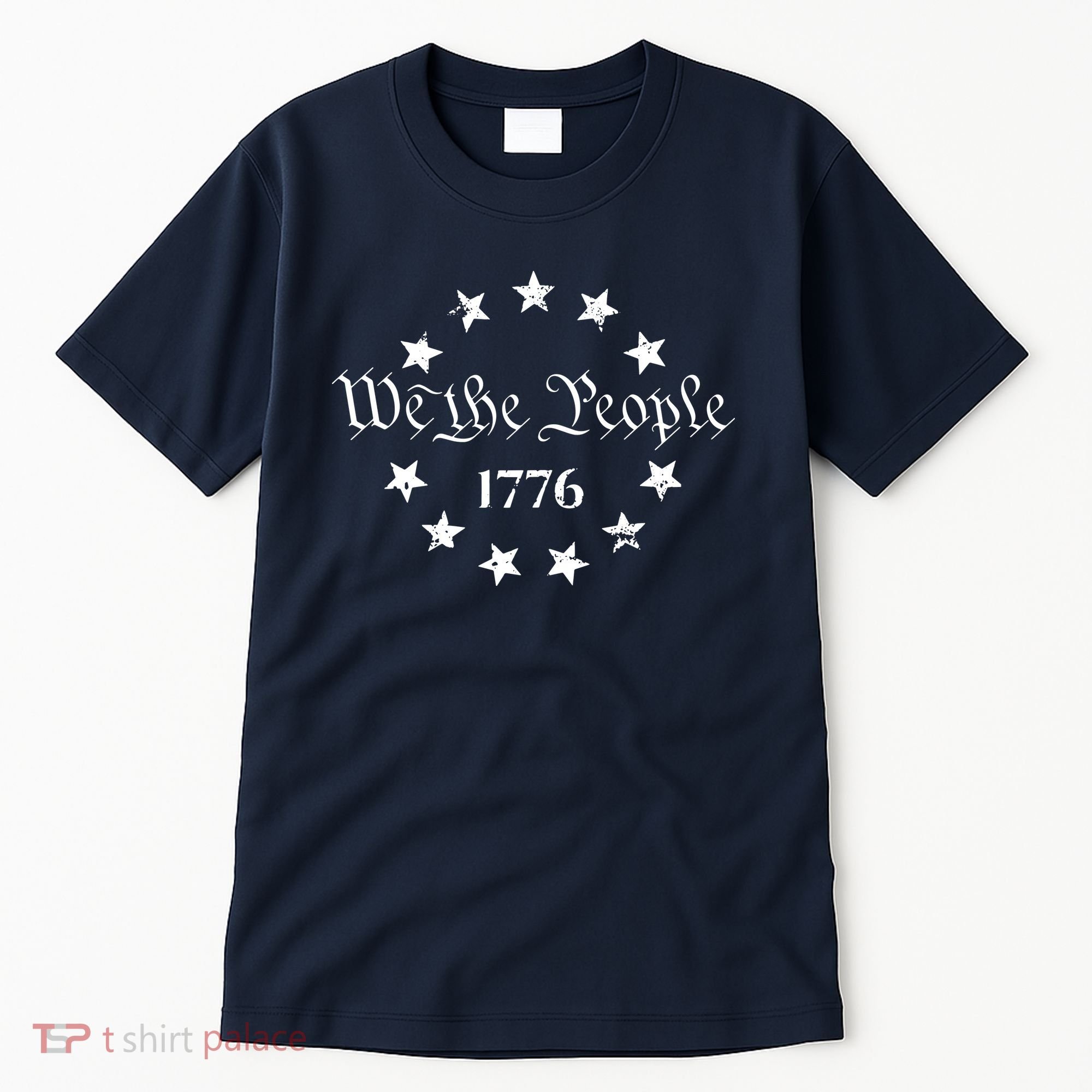 We The People Shirt 1776 Betsy Ross Flag Independence Day Tall T-Shirt