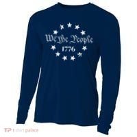 We The People Shirt 1776 Betsy Ross Flag Independence Day Cooling Performance Long Sleeve Crew thumb 0