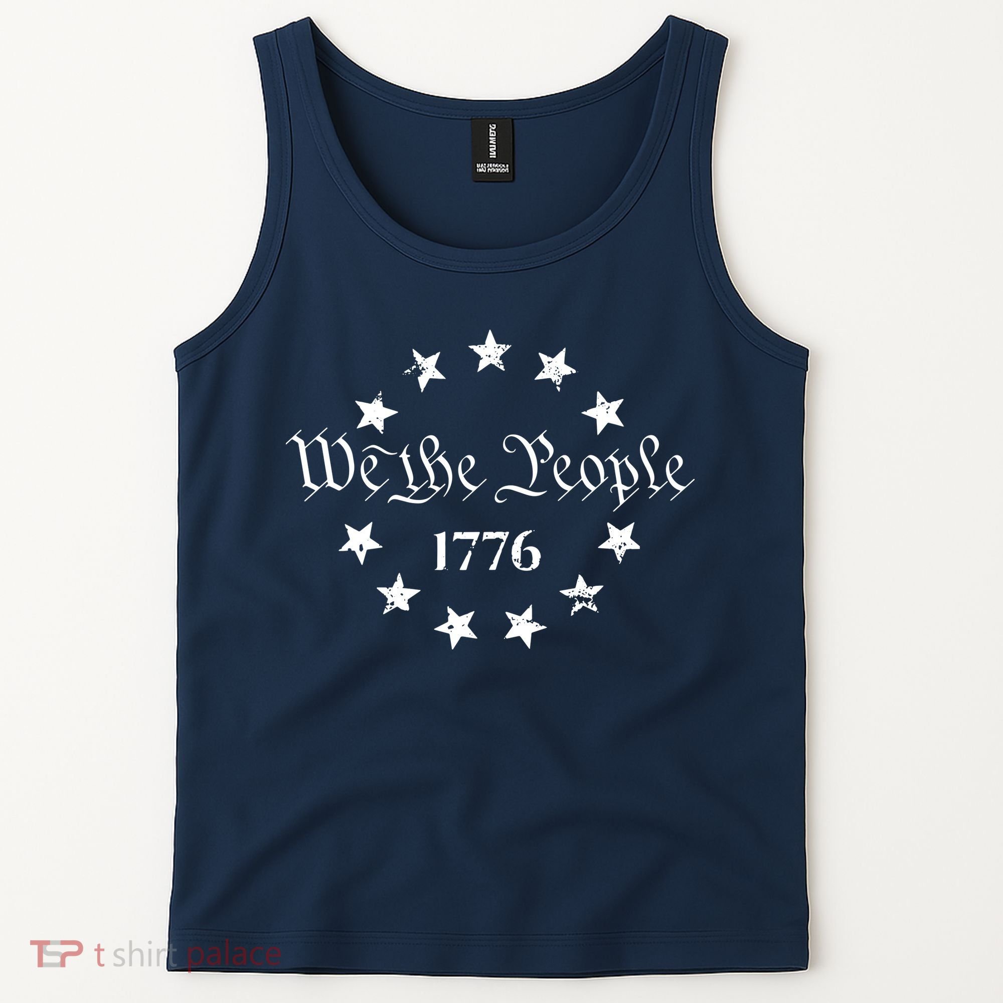We The People Shirt 1776 Betsy Ross Flag Independence Day Tank Top