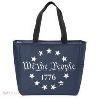 We The People Shirt 1776 Betsy Ross Flag Independence Day Tote Bag thumb 0