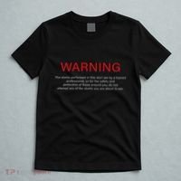 Warning Trained Professional Funny Jackass Stunts Disclaimer T-Shirt thumb 5