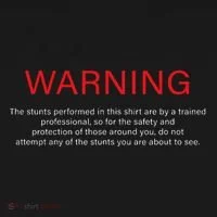 Warning Trained Professional Funny Jackass Stunts Disclaimer Women's Hoodie thumb 2