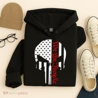 We The People Skull Patriotic Freedom Hoodie thumb 4