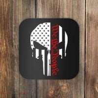 We The People Skull Patriotic Freedom Coaster thumb 0