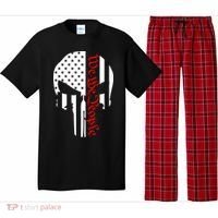 We The People Skull Patriotic Freedom Pajama Set thumb 0