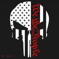We The People Skull Patriotic Freedom Mousepad thumb 1