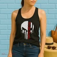 We The People Skull Patriotic Freedom Women's Tank Top thumb 2