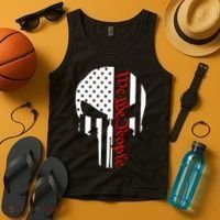 We The People Skull Patriotic Freedom Tank Top thumb 4