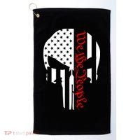 We The People Skull Patriotic Freedom Golf Towel thumb 0