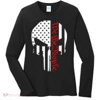 We The People Skull Patriotic Freedom Women's Long Sleeve Shirt thumb 0