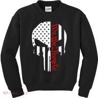 We The People Skull Patriotic Freedom Kids Sweatshirt thumb 0