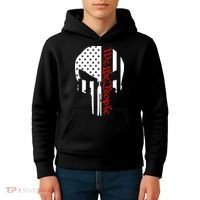 We The People Skull Patriotic Freedom Kids Hoodie thumb 4