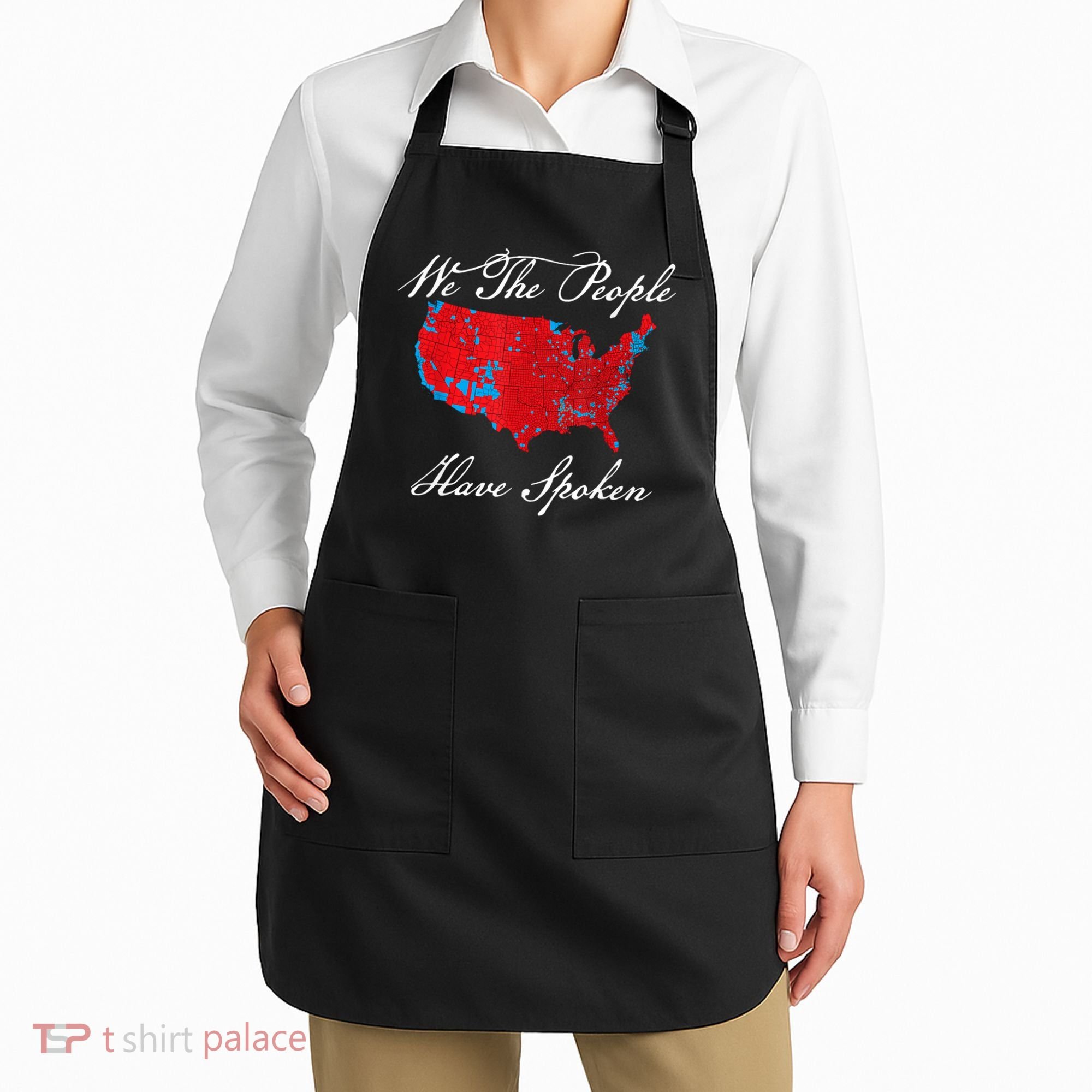 We The People Have Spoken Map Of 2024 Election Results Apron