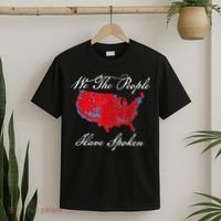 We The People Have Spoken Map Of 2024 Election Results T-Shirt thumb 2