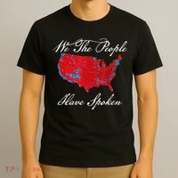 We The People Have Spoken Map Of 2024 Election Results T-Shirt thumb 3