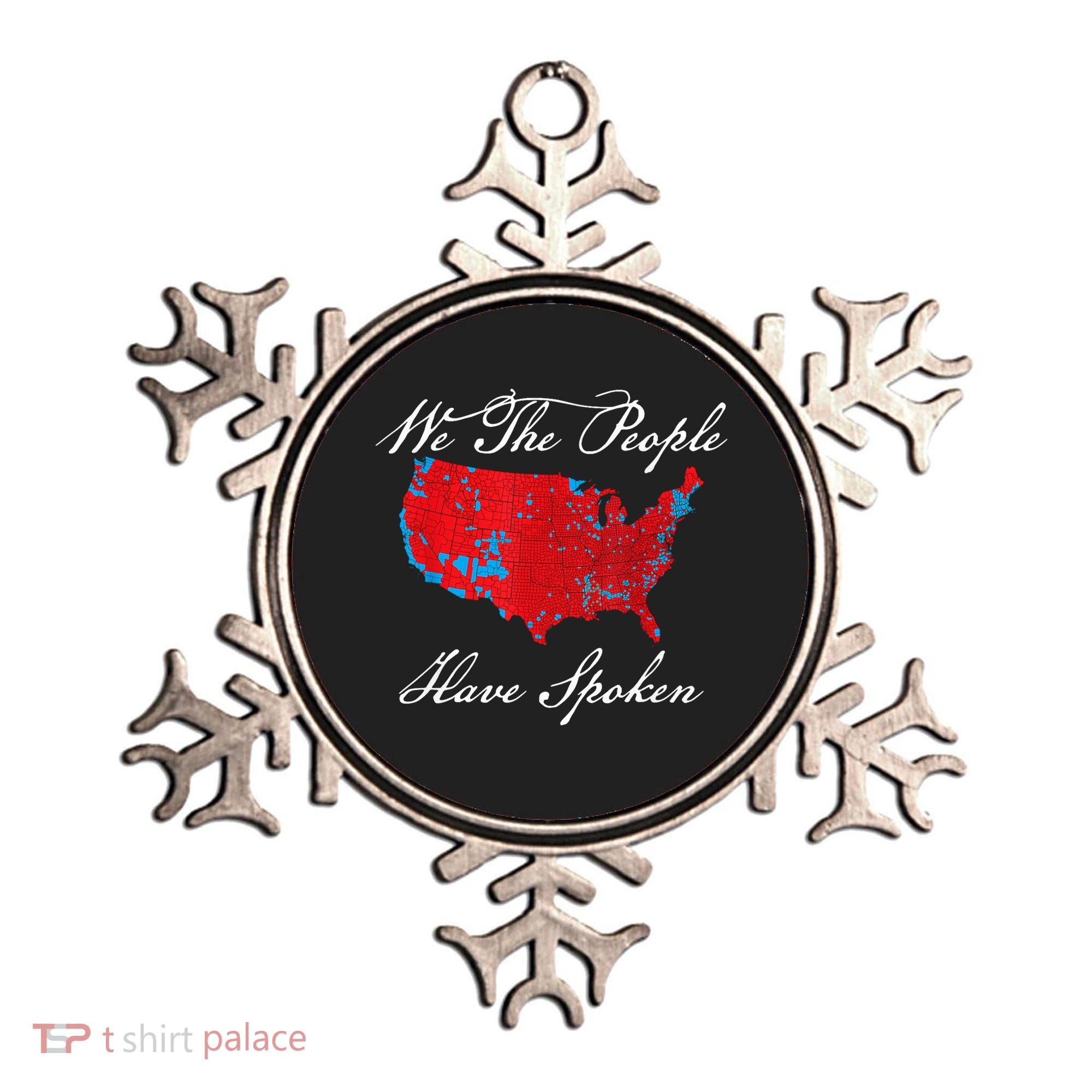 We The People Have Spoken Map Of 2024 Election Results Ornament