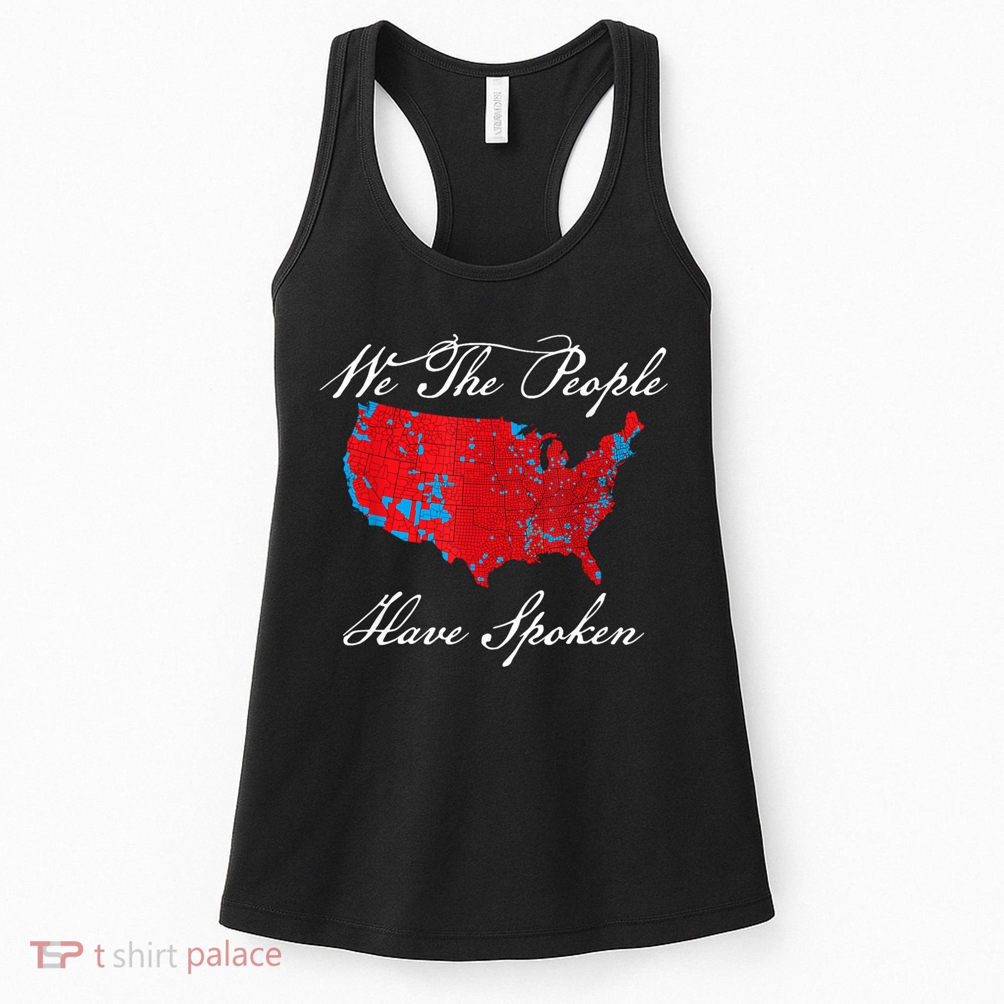 We The People Have Spoken Map Of 2024 Election Results Women's Tank Top