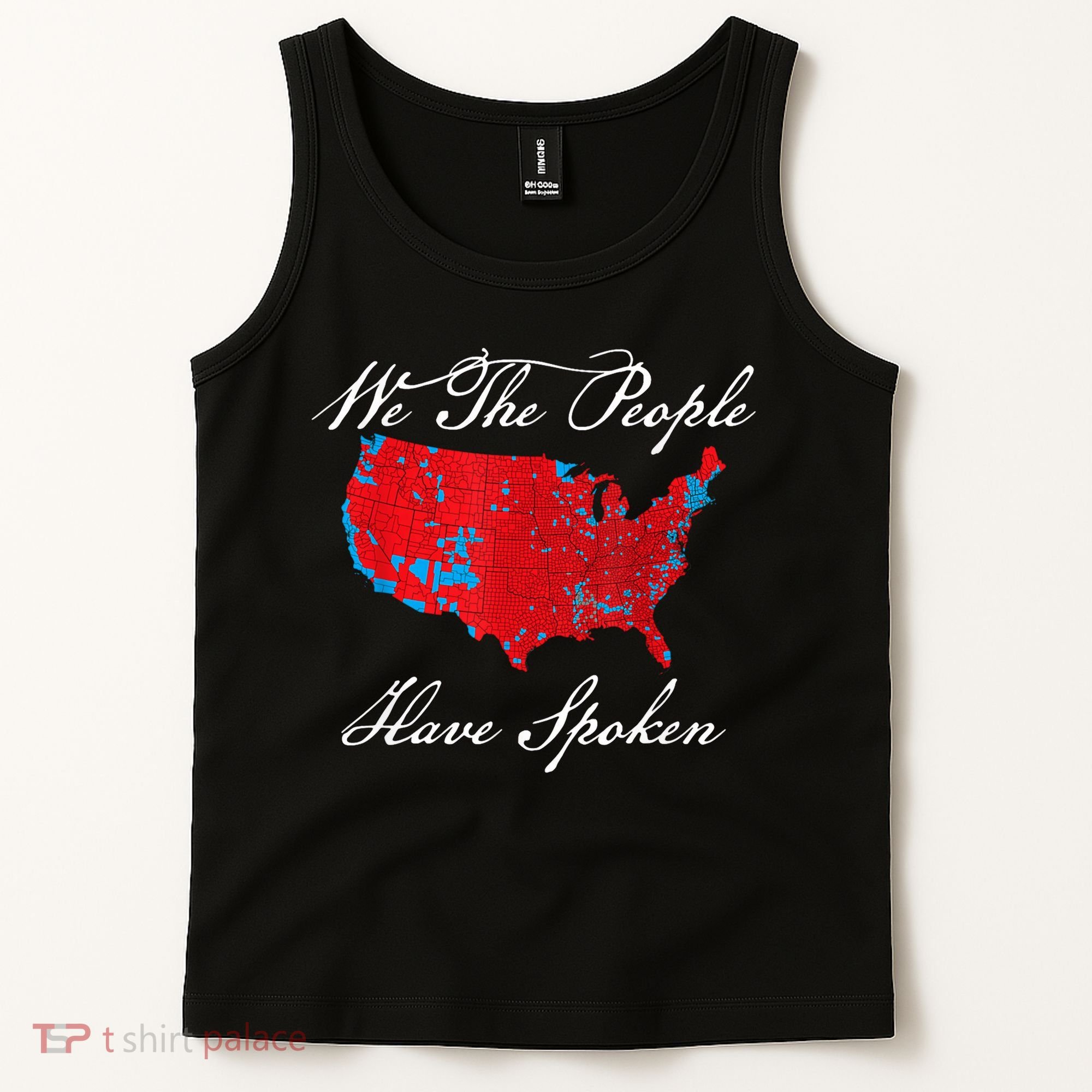 We The People Have Spoken Map Of 2024 Election Results Tank Top