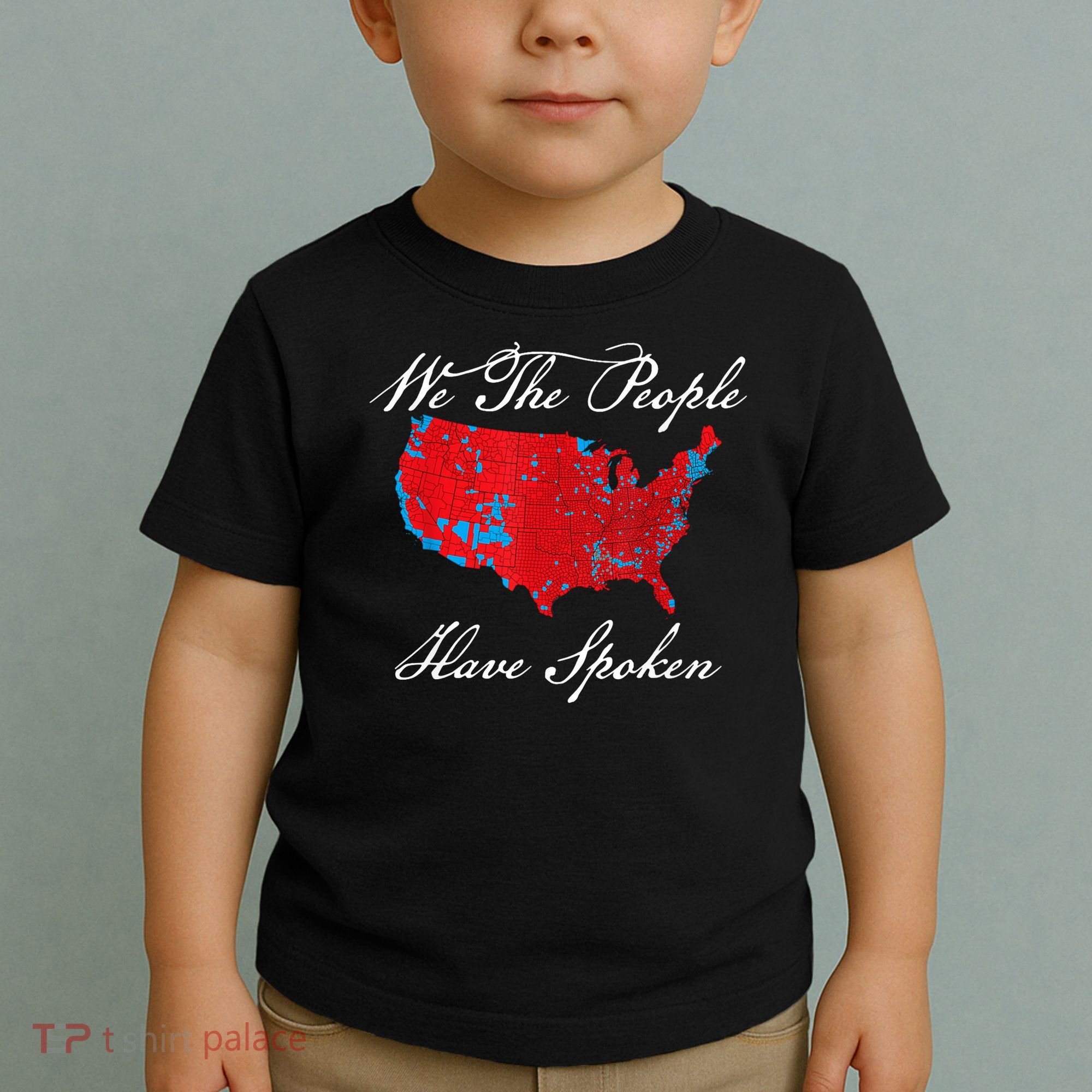 We The People Have Spoken Map Of 2024 Election Results Toddler T-Shirt