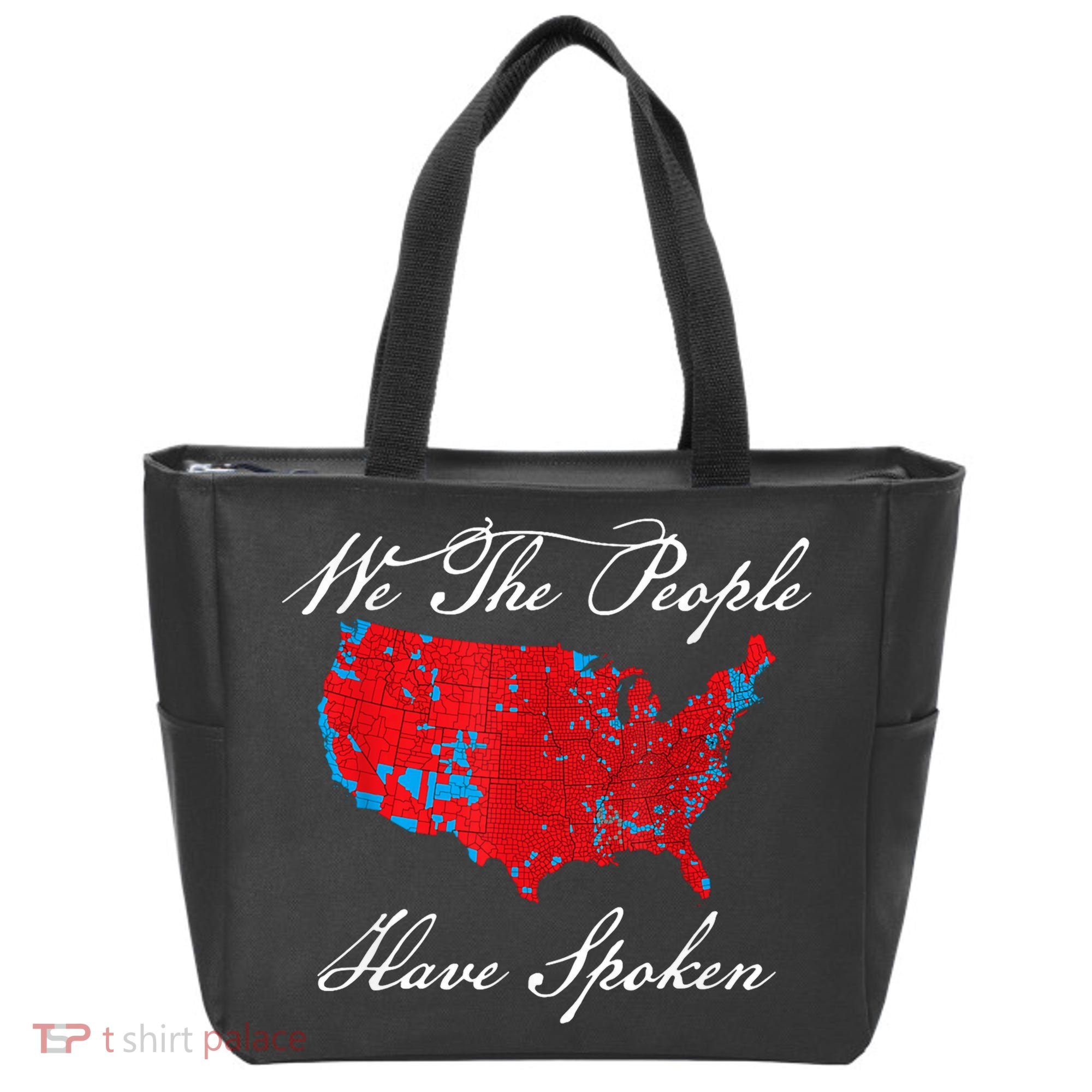 We The People Have Spoken Map Of 2024 Election Results Tote Bag