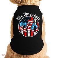 We The People 1776 Patriotic USA Americanism Doggie Tank thumb 0