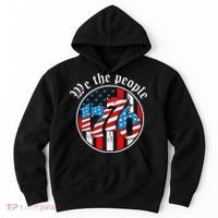 We The People 1776 Patriotic USA Americanism Hoodie thumb 0