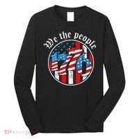 We The People 1776 Patriotic USA Americanism Long Sleeve Shirt thumb 0