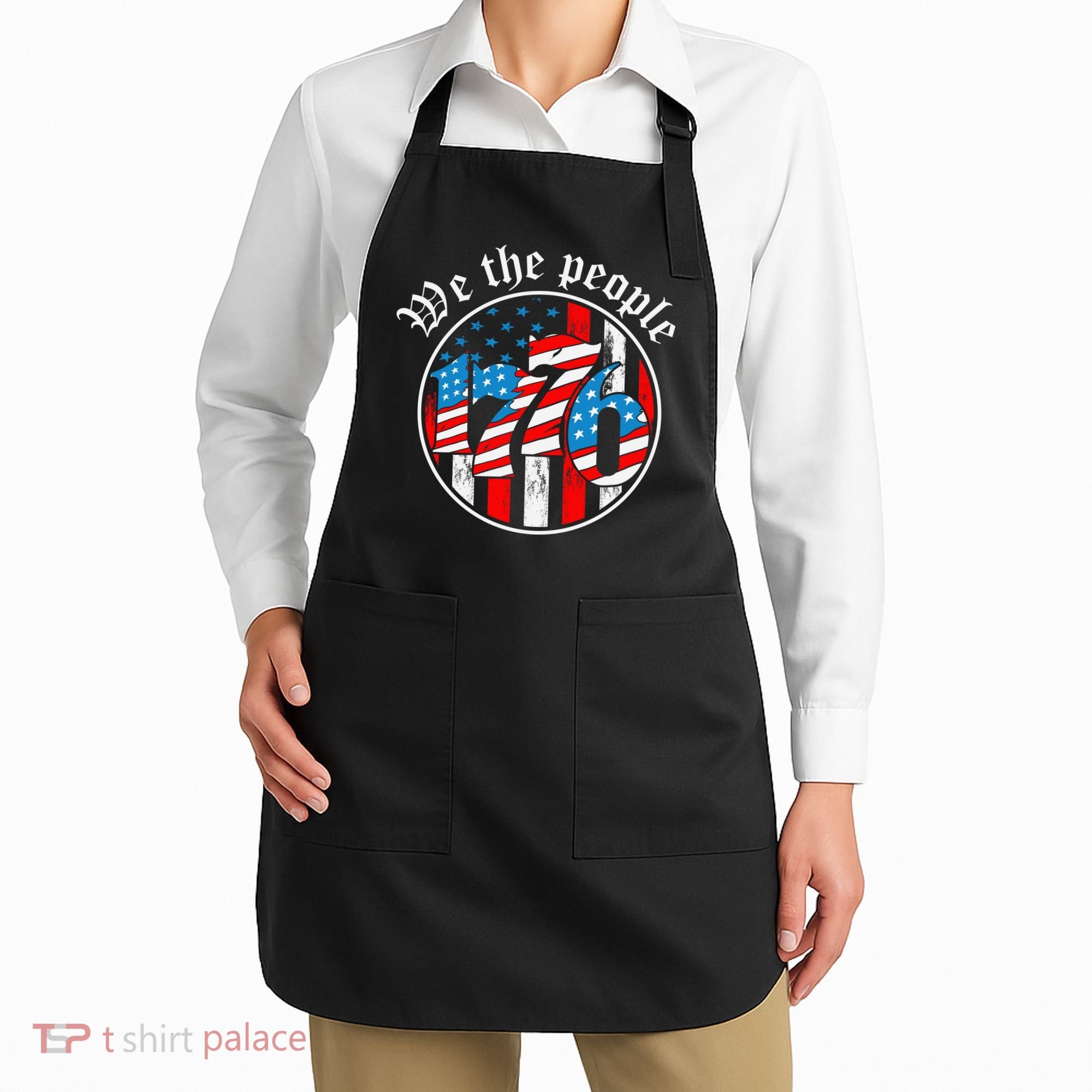 We The People 1776 Patriotic USA Americanism Apron