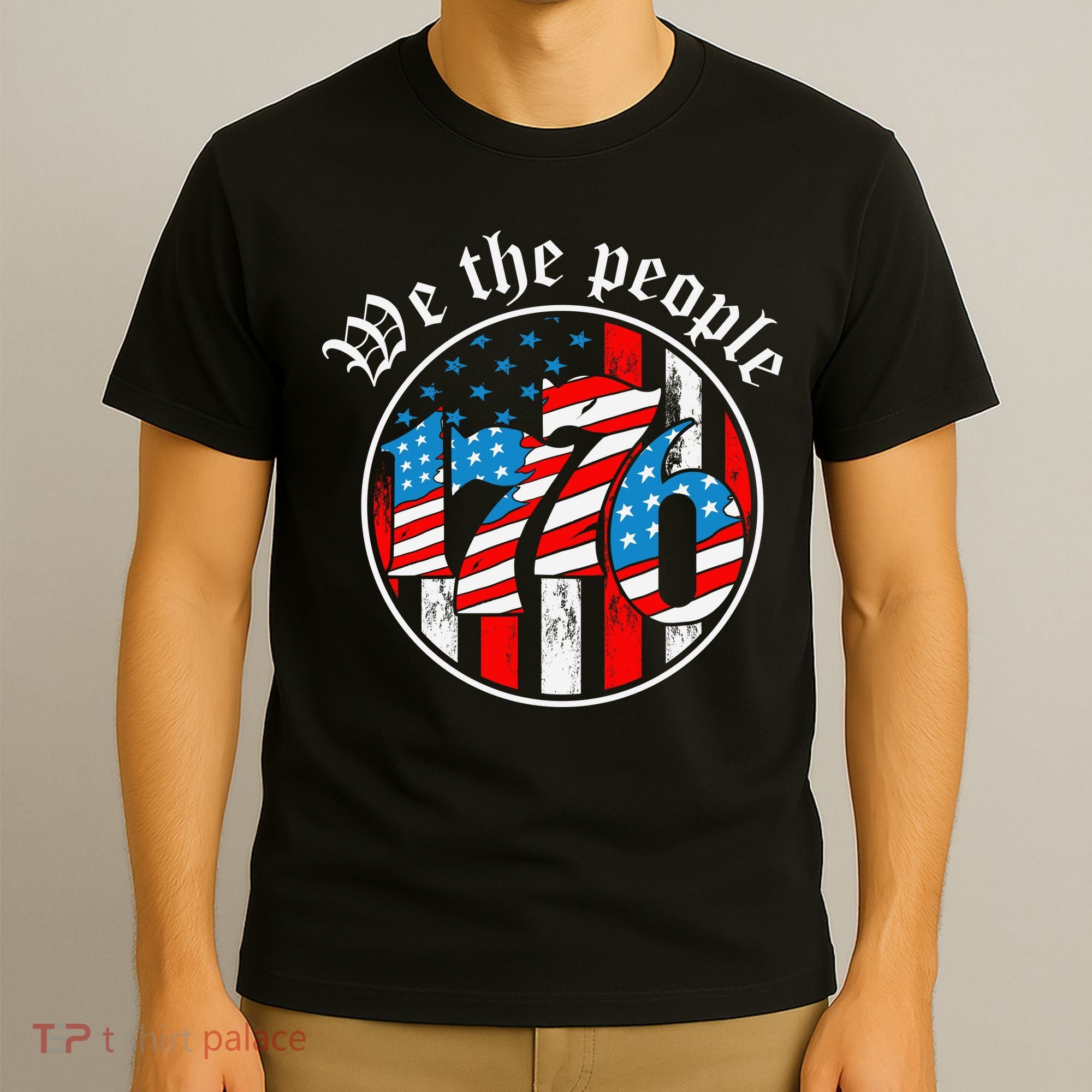 We The People 1776 Patriotic USA Americanism T-Shirt