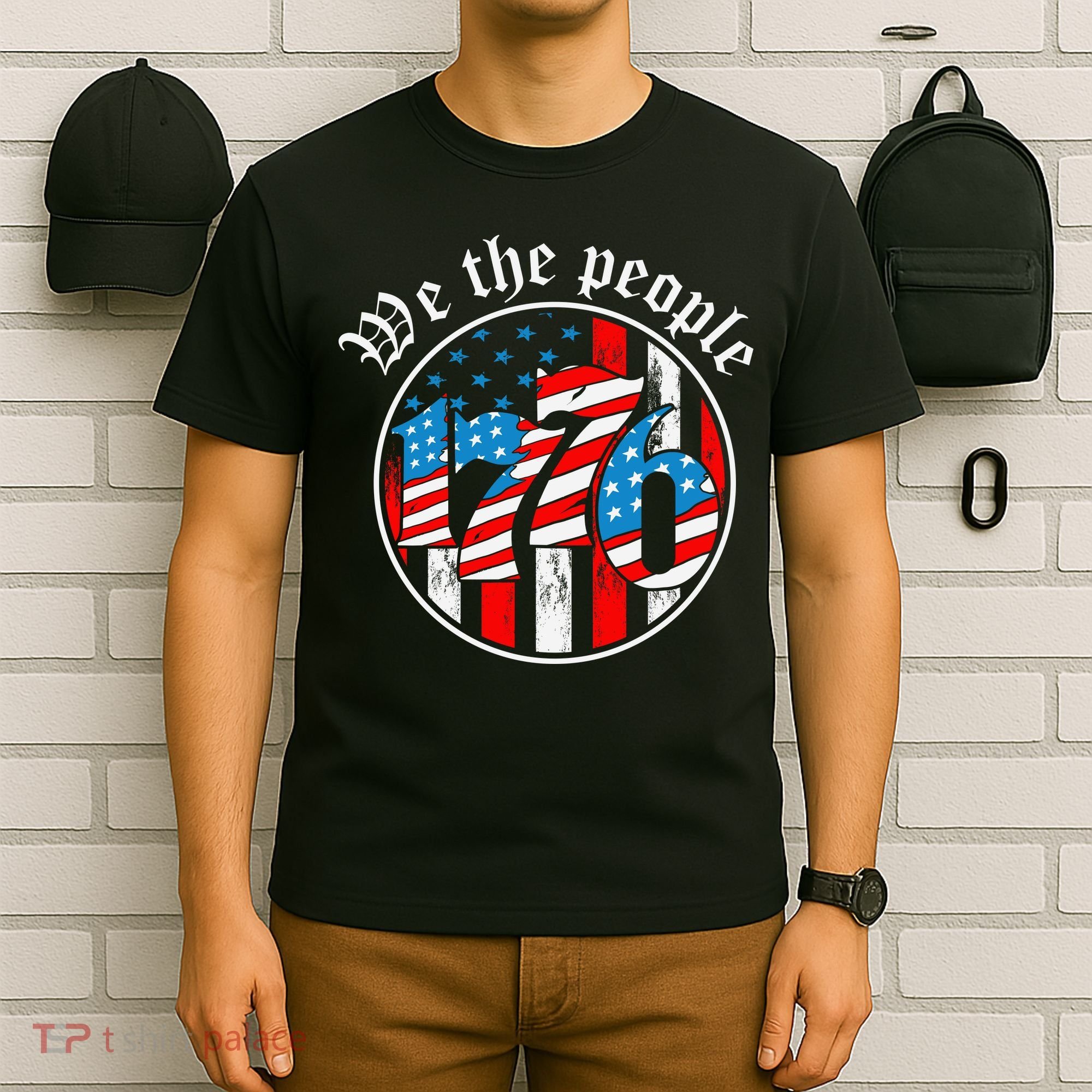 We The People 1776 Patriotic USA Americanism T-Shirt
