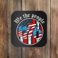 We The People 1776 Patriotic USA Americanism Coaster thumb 0